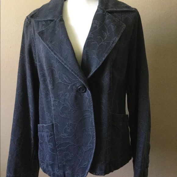 i.e. Jackets & Blazers - NWOT Denim blazer/jacket